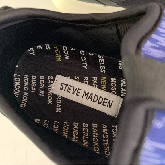 Steve Madden Men’s BESLER Sneakers Royal Blue US 9.5 M NEW - Picture 2 of 9